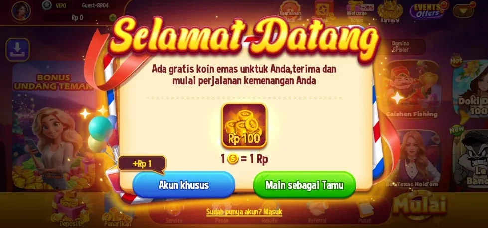 RVIP1 tampilan situs